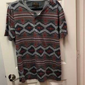 Lucky Brand Short Sleeve Henley